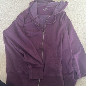 Super soft Eddie Bauer zip up size XXL